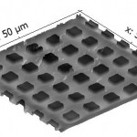 50 x 50 um grid-gray